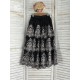 Miss Point Point Garden Embroidered 3-Tier Skirt(Reservation/3 Colours/Full Payment Without Shipping)